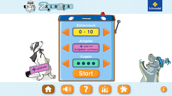  Zahlenzorro Plus und minus  
