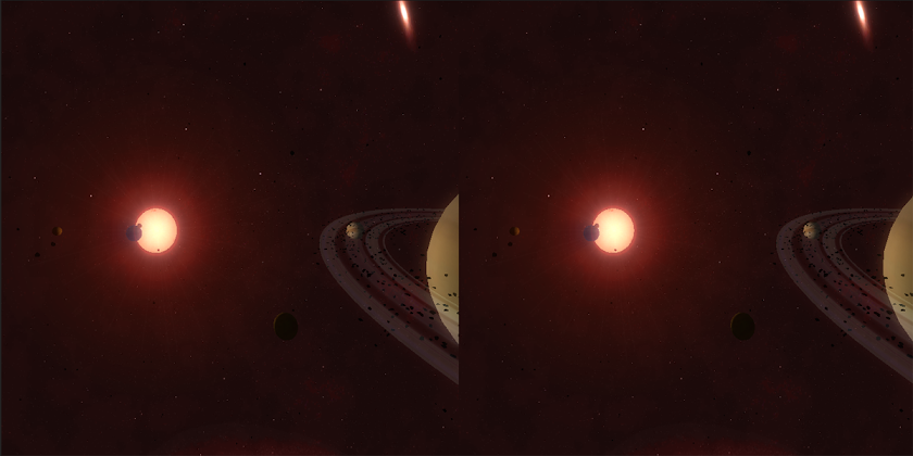 Solar System VR Screen 3