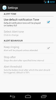 Battery Full Alarm Trial APK 스크린샷 이미지 #4