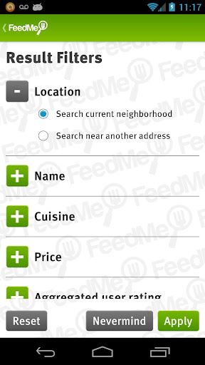 【免費生活App】FeedMe (Restaurant finder)-APP點子