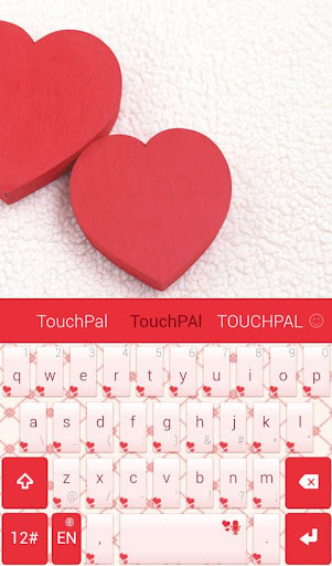 TouchPal Simple Love Theme