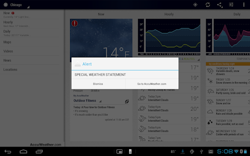 AccuWeather Platinum (payant) - screenshot thumbnail