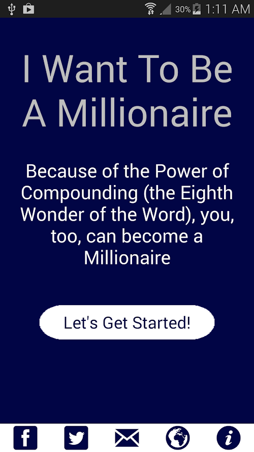Android application I Want to be a Millionaire screenshort
