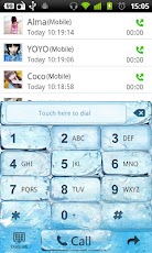 GO Contacts IceblueTheme