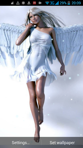 Angels Live Wallpaper