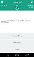 History of Movies Quiz APK Gambar Screenshot #4