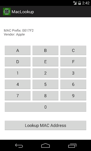 MacLookup