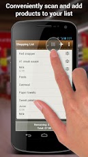 screenshot of Out of Milk Shopping List
