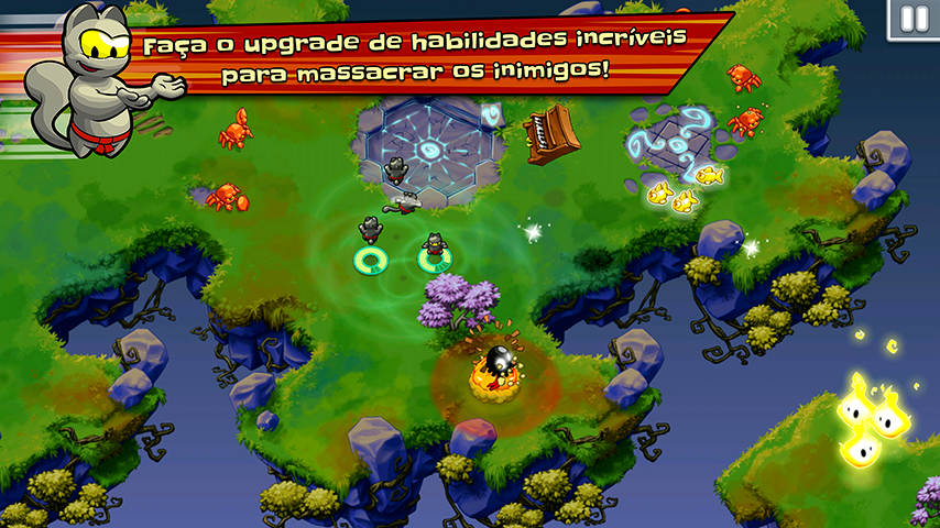   Ninja Hero Cats Premium: captura de tela 