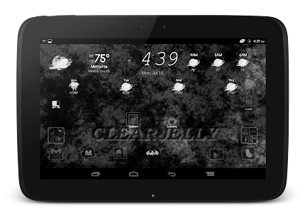 ClearJelly ROM Theme "Root" - screenshot thumbnail