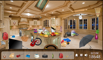 Hidden Object Messy Kitchen APK capture d'écran Thumbnail #1