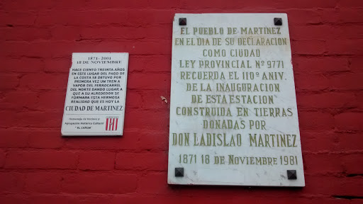 Conmemoración Fundación de Martínez