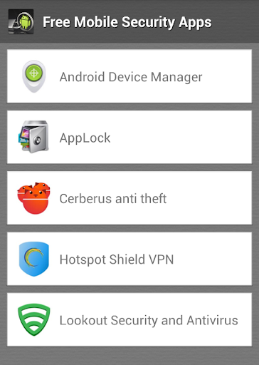 【免費工具App】Free Mobile Security Apps-APP點子