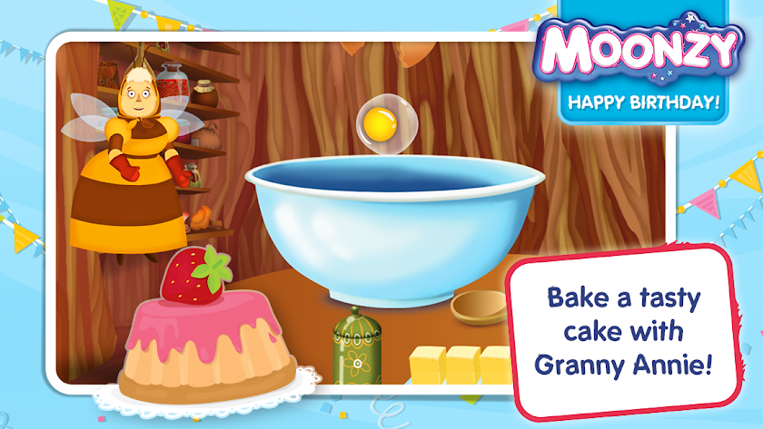 Moonzy. Happy Birthday! (demo) Screen 1