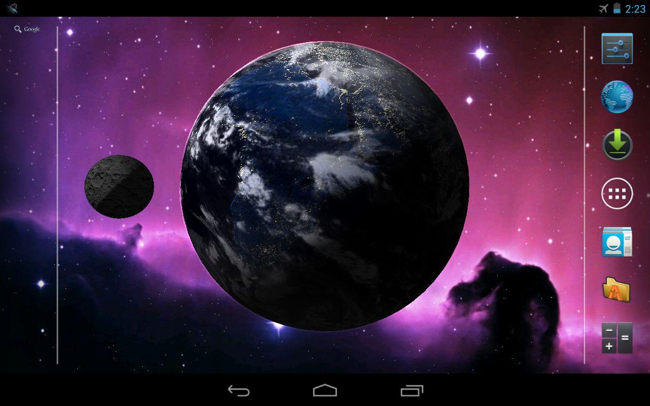 Earth Live Wallpaper DONATE Android Apps On Google Play