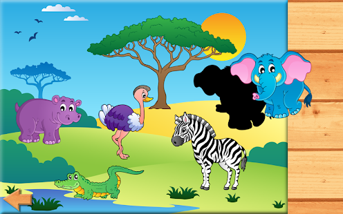  16 Kids Puzzles: Cute Animals-   