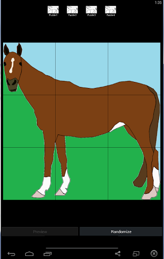 Horse Puzzles For Kids