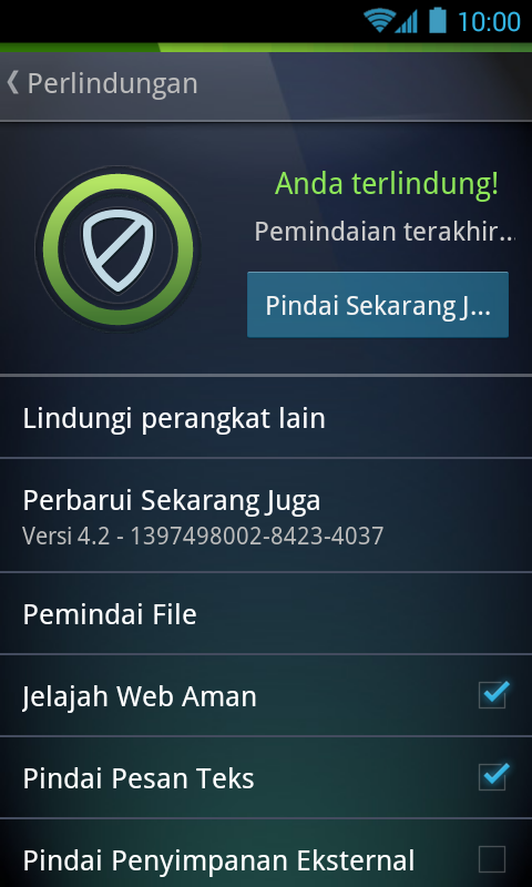 AntiVirus PRO: antivirus PRO - screenshot