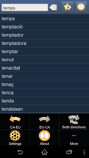 Catalan Basque dictionary