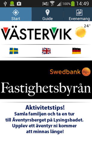 Västerviks tourist app