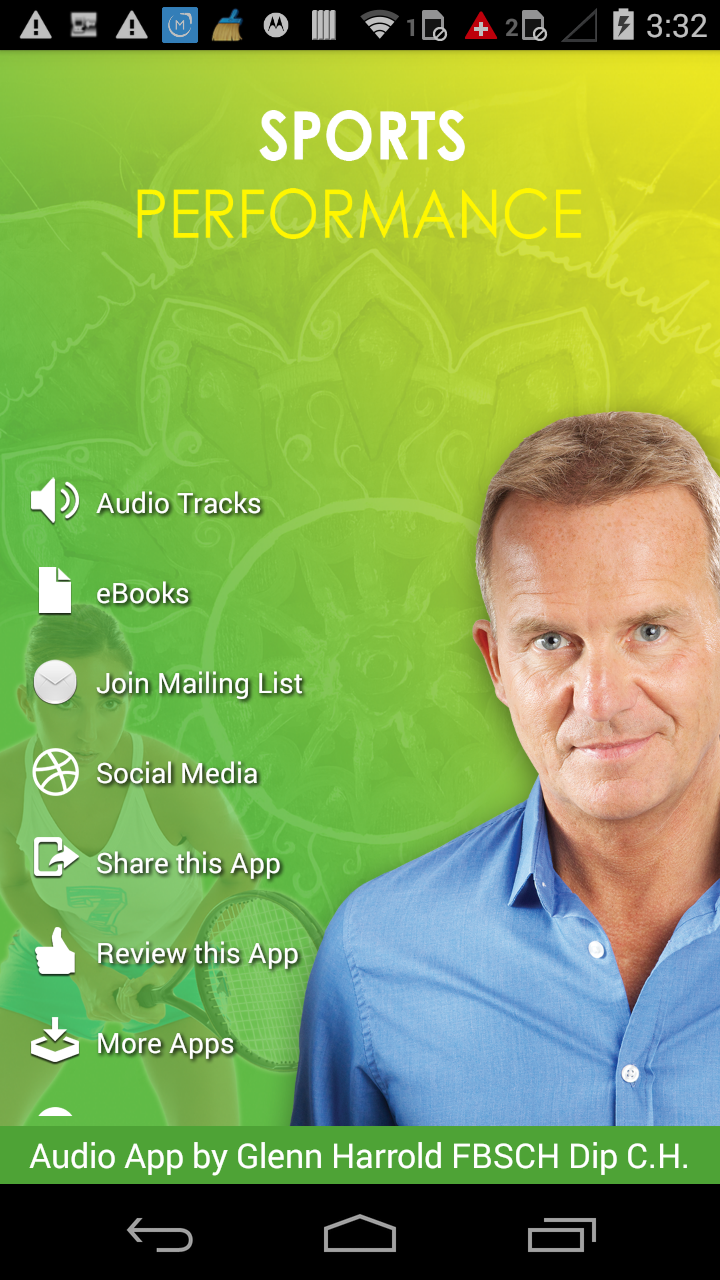 Sports Performance Hypnosis Screen 2