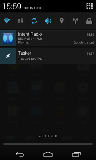 Intent Radio