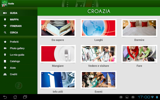 【免費旅遊App】Croazia - Guida Verde Touring-APP點子