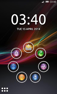 Xperia Z smart launcher theme - screenshot thumbnail