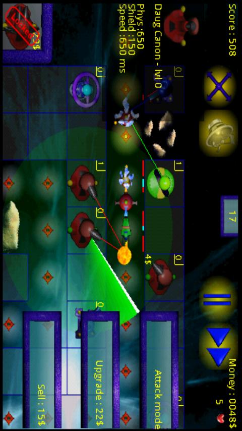 Space Defense 2 Screen 2