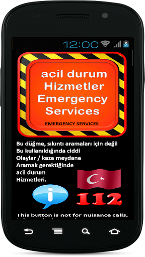 Emergency Services Turkey