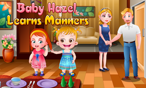 Android application Baby Hazel Learns Manners screenshort