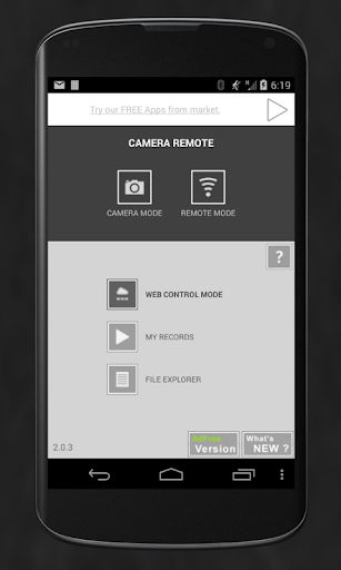 Camera Remote - Android app on AppBrain