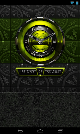 免費下載娛樂APP|Green Empire Clock Widget app開箱文|APP開箱王