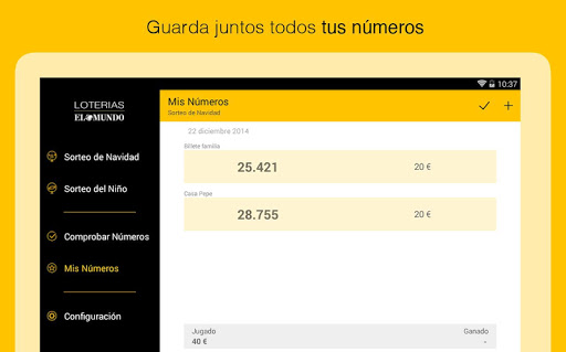 【免費娛樂App】El Mundo Loterías-APP點子