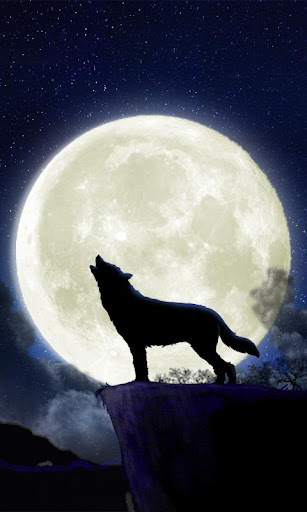 Howling Wolf Live Wallpaper