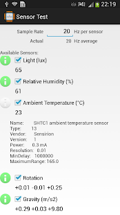 Lastest Sensor Test APK for Android