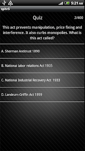 SPHR PHR Questions simulator Screenshots 5