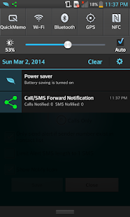 How to install Call SMS Notifier patch 1.03 apk for bluestacks