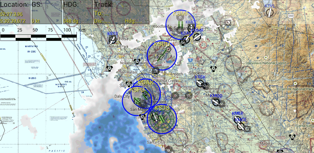 План полета по gps