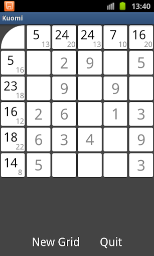Kuomi Sudoku