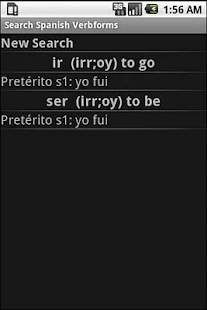 Verbes Espagnols Pro - screenshot thumbnail