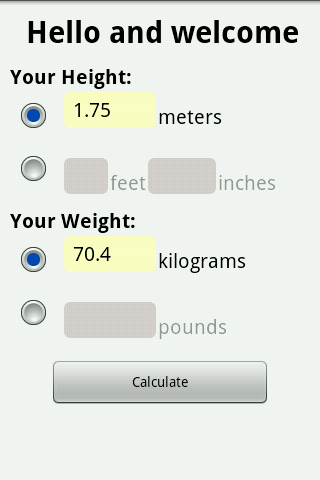 BMI Calculator for Asians