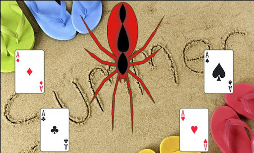 Summer Spider Solitaire Game