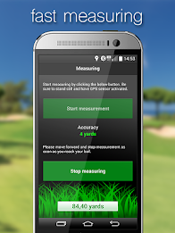 Hitmeter GPS Golfshot Distance poster 3