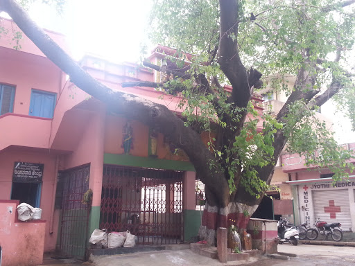 Shakthi Temple  Behind Tree
