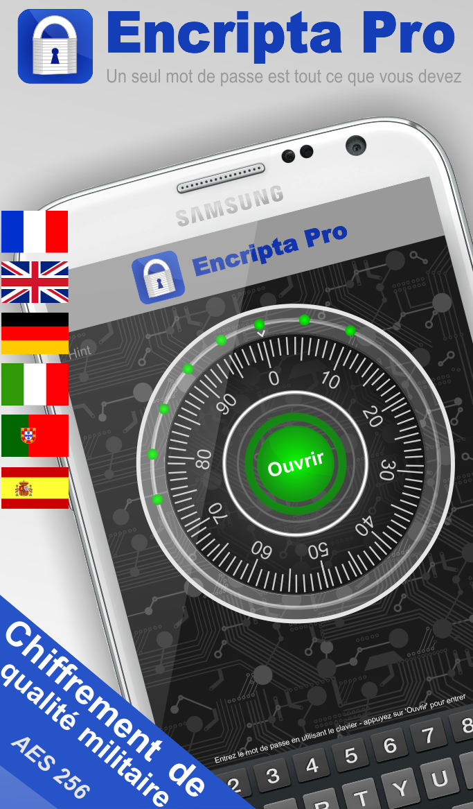 Android application Encripta Pro Password Manager screenshort