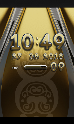 【免費生活App】Gold Deluxe Digital Clock-APP點子