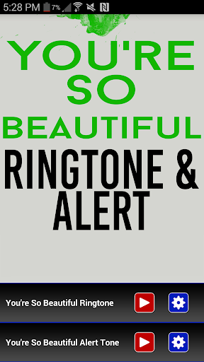 You're So Beautiful Ringtone
