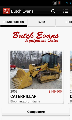 Butch Evans Equipment Sales