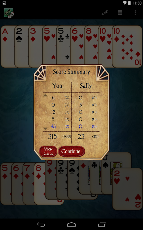 Gin Rummy Free Android Apps on Google Play